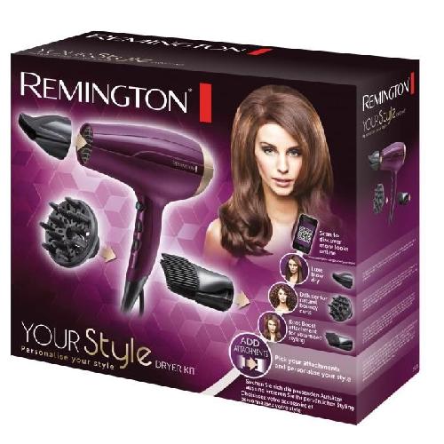 Seche-cheveux Seche-Cheveux Ionique REMINGTON D5219 - Anti-Frisottis. 3 Températures. 2 Vitesses. 2300W