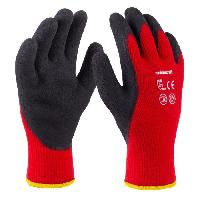 Securite - Protection Chantier MEISTER Gants hiver T10 - Acryl - Rouge