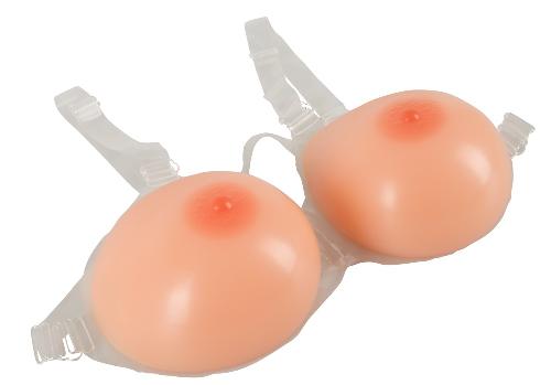 Developpeur de seins Seins en silicone avec bretelles TU
