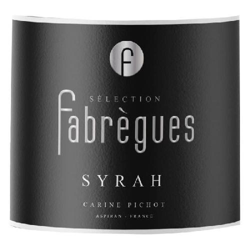 Vin Rouge Selection Fabregues Syrah Pays d'Oc - Vin rouge de Languedoc