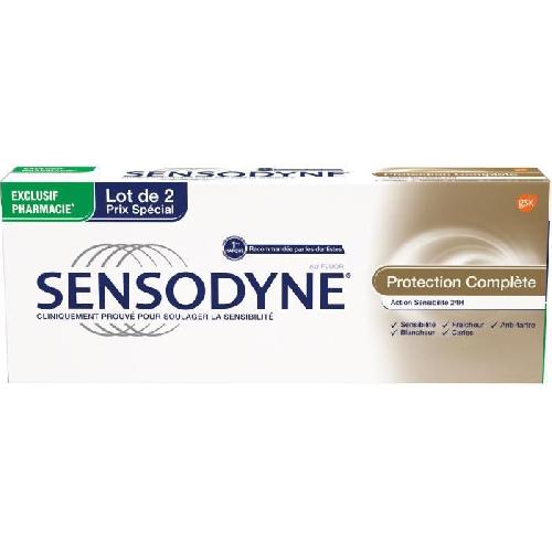 Sensodyne Dentifrice Protection Complete Lot de 2 x 75ml