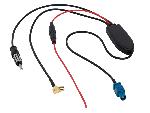 Adaptateurs Antenne Separateur antenne AM FM DAB+ Fakra-m->DIN-m- SMB-f-