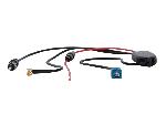 Adaptateurs Antenne Separateur antenne AM FM DAB+ Fakra-m->DIN-m- SMB-f-