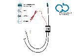 Adaptateurs Antenne Separateur antenne AM FM DAB+ Fakra-m- vers DIN-m- SMB-f- passif