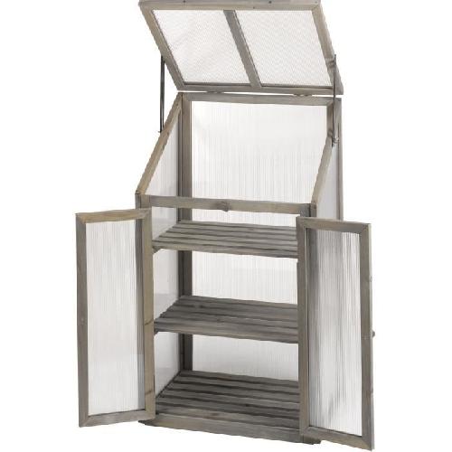 Serre De Jardinage Serre Bois 1 x 0.57 x 0.41 m