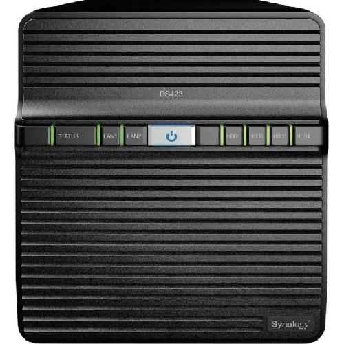 Serveur De Stockage - Nas Serveur NAS - SYNOLOGY - DS423 - 4 baies - RAM 2Go