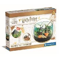 Service Petit Dejeuner Terrarium Harry Potter - CLEMENTONI - Cabane de Hagrid a reproduire