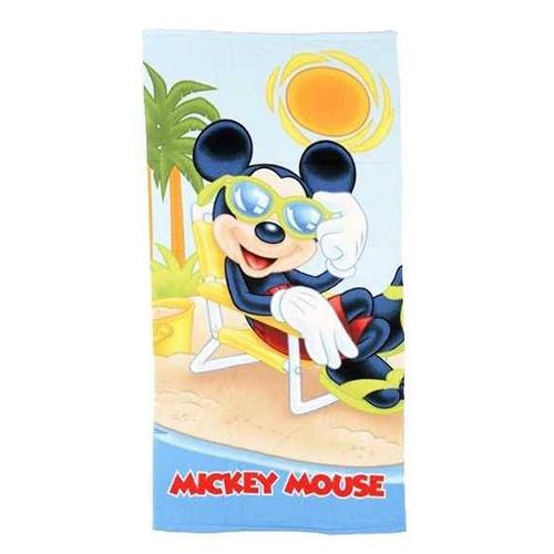 Serviette De Bain - Drap De Bain Serviette de plage microfibre enfant Mickey