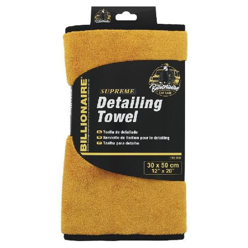 Eponge - Peau De Chamois - Microfibre - Chiffon Serviette Premium De Finition Detail 3050cm Billionaire