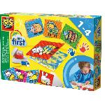 Kit Papier Creatif SES CREATIVE MY FIRST Mes premieres cartes de peinture au doigt