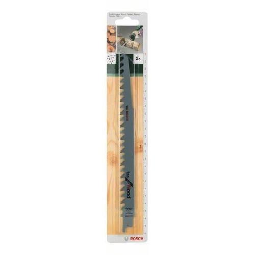 Accessoire - Consommable Machine Outil Set 2 lames de scie sabre BOSCH 240 mm - S1542K - HCS pour bois