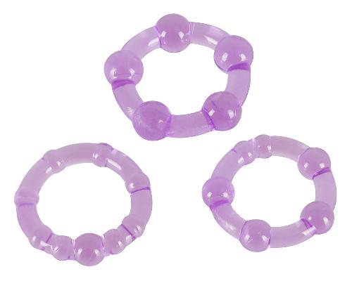 Anneaux et cockrings Set cockrings Get Hard - Lila