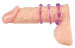 Anneaux et cockrings Set cockrings Get Hard - Lila