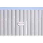 Kit De Fixation Pour Voile D'ombrage Set de 26 fixations pour mailles - NATURE - Blanc - Attache + brin 14 cm fil de fer plastifie