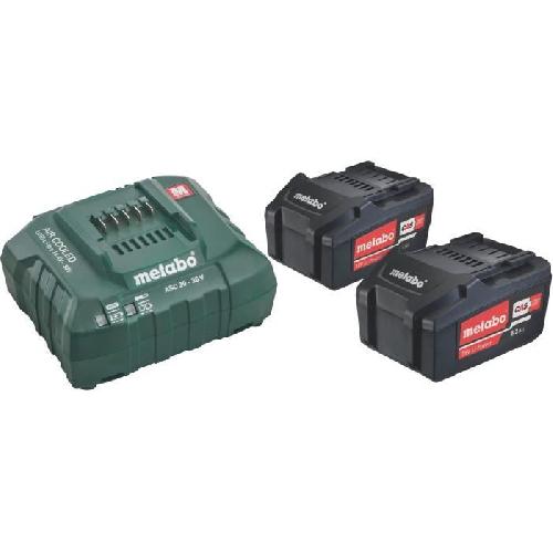 Pack De Machines Outil Set de base 2x5.2Ah Li-Power 18V en Boîte en carton - METABO - 685051000