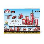 Jeu D'assemblage - Jeu De Construction - Jeu De Manipulation Set de Construction - ZURU - Fire Station Large (976 pieces) - Crée une caserne de pompiers avec véhicules et accessoires