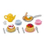 Figurine Miniature - Personnage Miniature Set De Gouter Pancake - SYLVANIAN FAMILIES - A partir de 3 ans - Accessoires de cuisine pour enfants