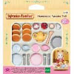 Figurine Miniature - Personnage Miniature Set De Gouter Pancake - SYLVANIAN FAMILIES - A partir de 3 ans - Accessoires de cuisine pour enfants