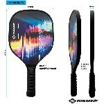 Raquette De Squash Set de Pickleball - SCHILDKRÖT - Jeu de raquettes - 2 raquettes + 2 balles