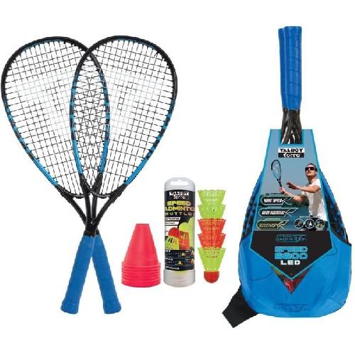 Raquette - Cadre De Badminton Set de Speedbadminton - SCHILDKRÖT - Set SPEED 6600 LED