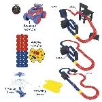 Vehicule Pour Circuit Miniature Set decouverte Spidey Flextreme - Piles incluses - 184 pistes flexibles et 1 vehicule