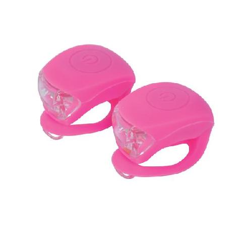 Eclairage Pour Cycle Set Eclairage Silicone Rose