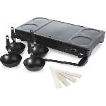 Plancha De Table - Electrique Set Gourmet DOMO - Crepiere/Wok - 4 personnes - 1000W - DO8712W