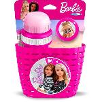 Accessoire - Piece Detachee Vehicule Set ludique comprenant une Corbeille + un bidon + une sonnette - MATTEL - BARBIE