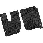 Tapis De Sol Set tapis PL sur mesure en caoutchouc compatible avec Iveco noir