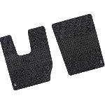 Tapis De Sol Set tapis PL sur mesure en caoutchouc compatible avec Iveco S-Way noir