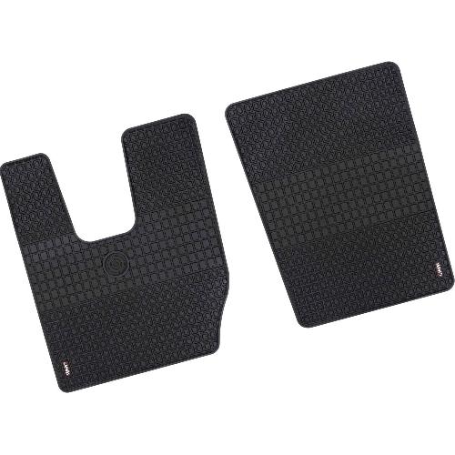 Tapis De Sol Set tapis PL sur mesure en caoutchouc compatible avec Iveco S-Way noir