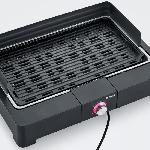 Barbecue De Table - Electrique SEVERIN - PG8567 - Barbecue de table électrique. 2 200 W. grille en fonte d'aluminium. bac a eau réducteur de fumée et d'odeurs.