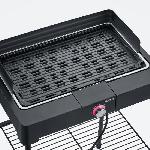 Barbecue De Table - Electrique SEVERIN - PG8568 - Barbecue sur pieds électrique. 2 200 W. grille en fonte d'aluminium. bac a eau réducteur de fumée et d'odeurs.