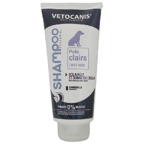 Shampoing - Apres-shampoing - Conditionneur - Masque Shampoing - VETOCANIS - BIO000488 - Chien poils clairs - 300 ml - Éclaircissant