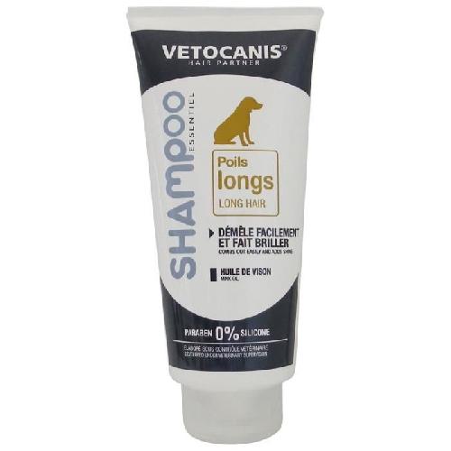 Antiparasitaire - Pipette - Lotion - Collier - Pince - Spray -shampoing - Crochet Tique Shampoing - VETOCANIS - BIO000492 - Chien poils longs - 300 ml