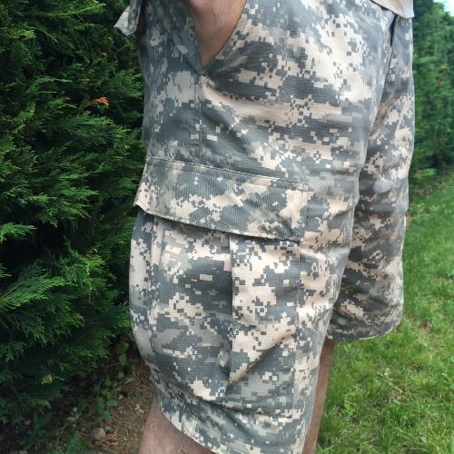 Short Short Bermuda - Combat Urbain - L - Camouflage Pixel