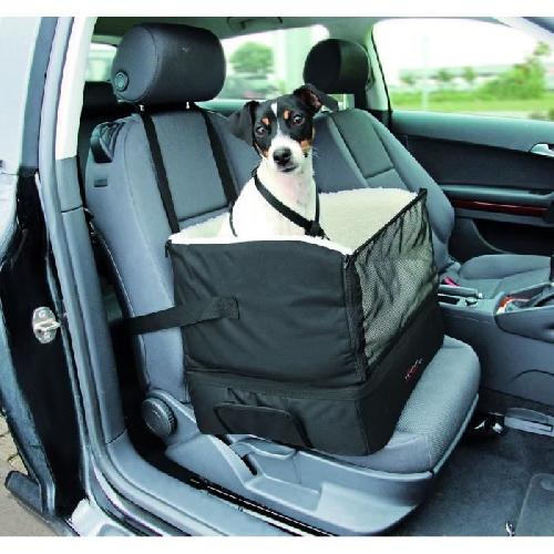 Filet - Grille De Protection Siege auto pour chiens - TRIXIE - Friends On Tour - Noir - Petit - Siege de voiture - Interieur