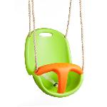 Siege bébé vert et orange BABY'K - pour portique 1.90 a 2.50m - TRIGANO