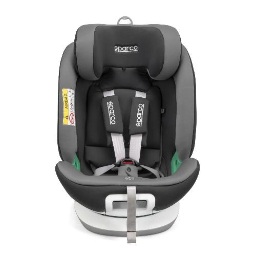 Siege Auto - Rehausseur Siege Enfant Rotatif 360o Sparco Isize 40-150cm Ece R129-03 Isofix