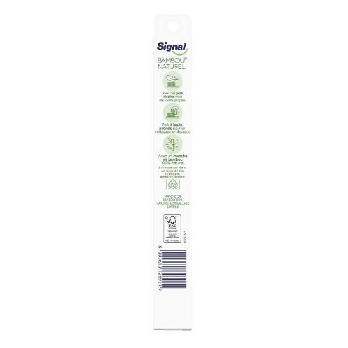 SIGNAL Pack 1 Brosse a dents + 3 dentifrices Bio Protection naturelle