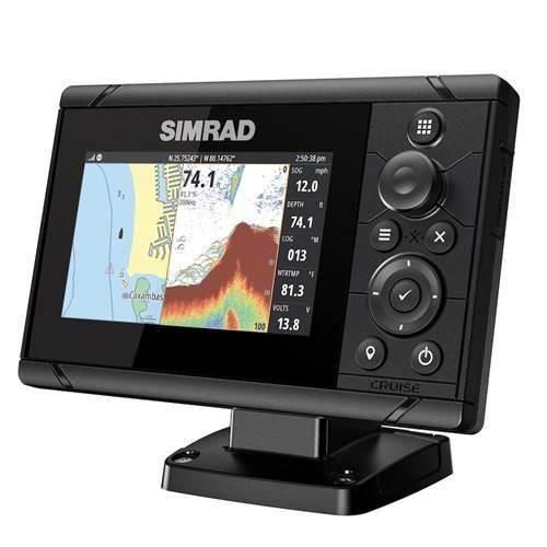 Gps Bateau - Sondeur Bateau SIMRAD Cruise 5 Combiné Sondeur GPS 83/200kHz XDCR