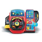 Simulateur De Conduite Simulateur de conduite pour enfant - VTECH Super Console Turbo Pilote - Écran couleur et 20 jeux inclus