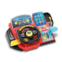 Simulateur De Conduite Simulateur de conduite pour enfant - VTECH Super Console Turbo Pilote - Écran couleur et 20 jeux inclus