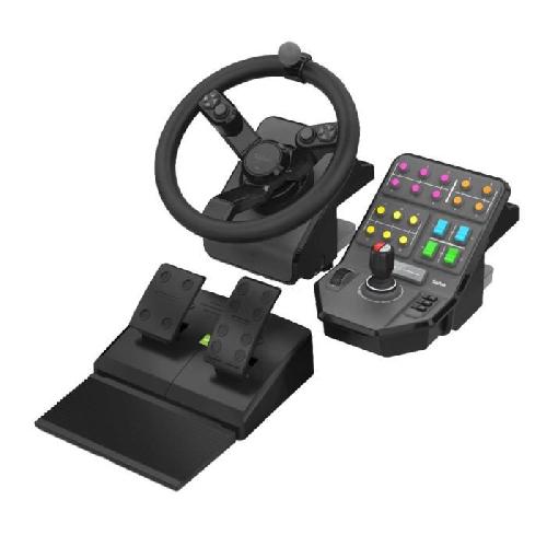 Joystick - Manette - Volant Pc Simulateur de tracteur - LOGITECH G SAITEK - Farm Sim Controller - Conçu pour PC