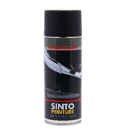 Peinture Auto SINTO Peint noir satine 400ml