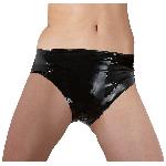 Slip en latex avec gode interieur S Slip en latex avec gode interieur S