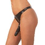 Plugs et godes Anal Slip Triple Gode en Latex 16 et 12.5 et 10cm - Noir