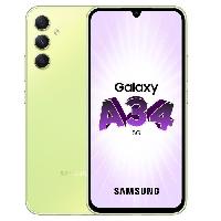 Smartphone - Mobile SAMSUNG Galaxy A34 5G Lime 128 Go