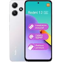Smartphone - Mobile XIAOMI Redmi 12 128Go 5G Silver
