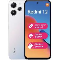 Smartphone - Mobile XIAOMI - REDMI 12 - 256Go - 4G - Argent polaire